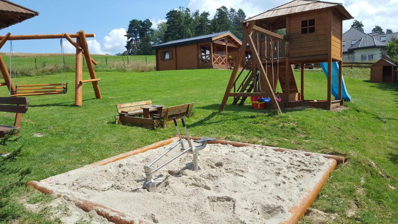 Вилла Domki Pod Lasem Rokiciny Podhalanskie Экстерьер фото